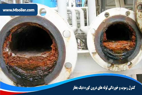 کنترل-رسوب-و-خوردگی-لوله-های-درون-کوره-دیگ-بخار