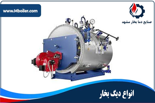 انواع مختلف دیگ بخار
