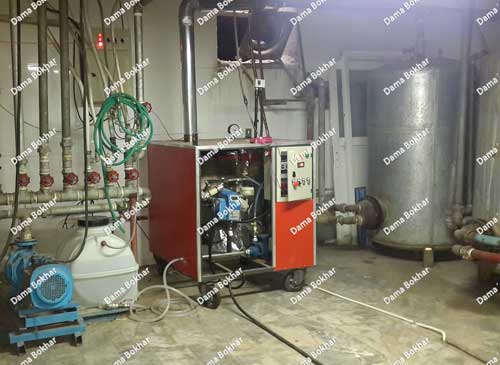 نگهداری دیگ بخار لاندری