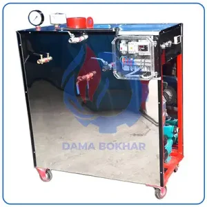 دستگاه بخار طرح موبایل کوچک