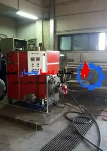 دستگاه بخار فوری سیم و کابل ابهر